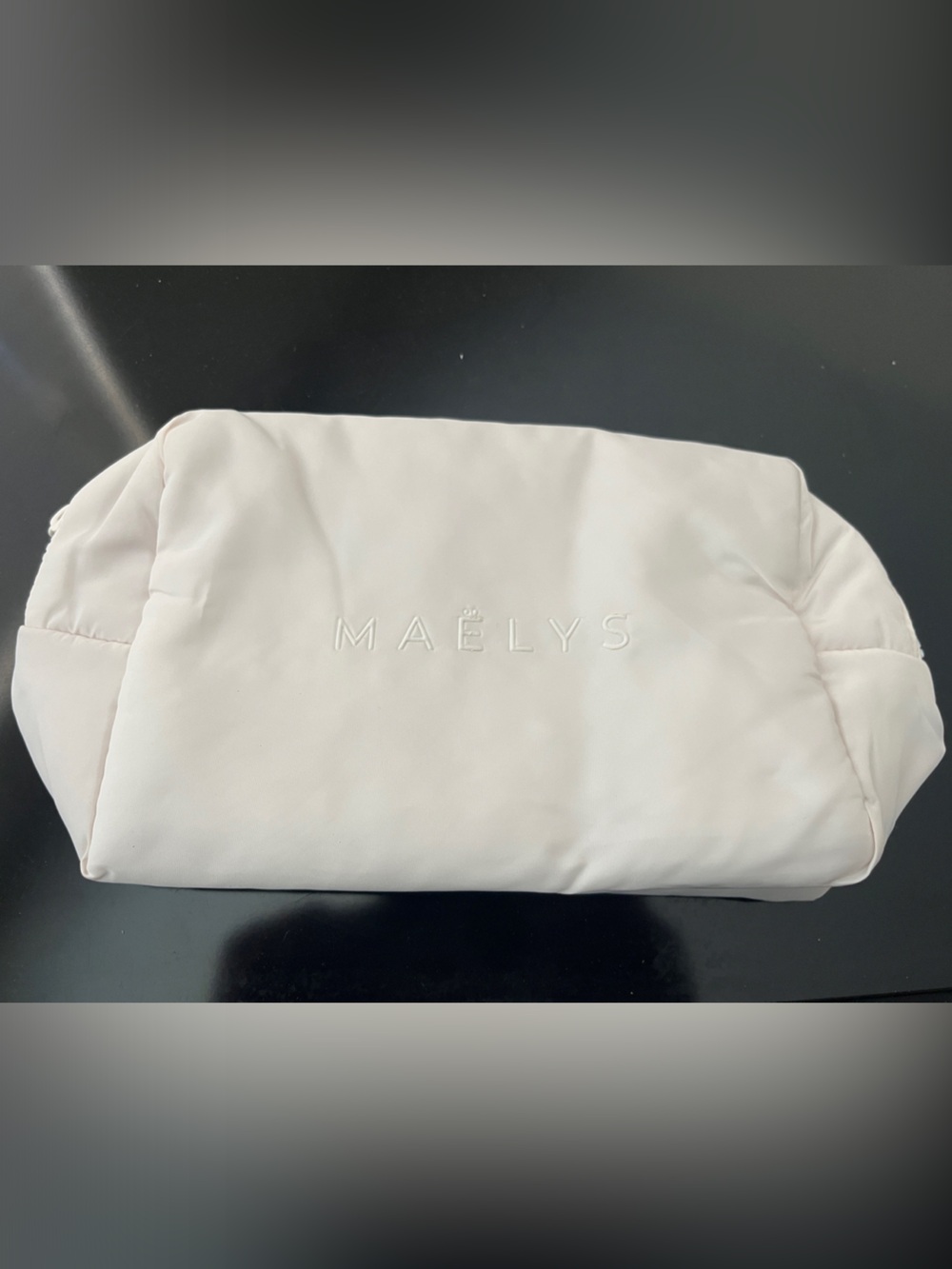 MAELYS Quilted Pouch - Light Blush